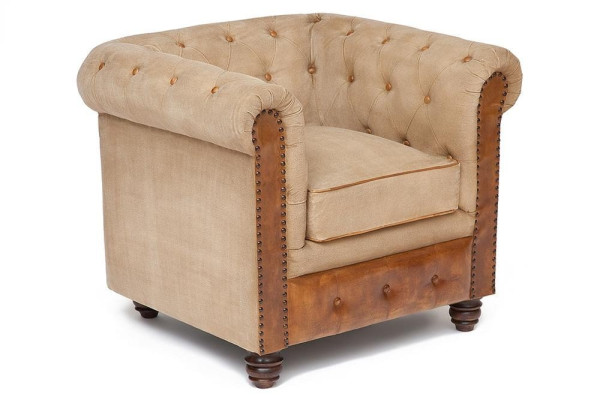 Кресло Secret De Maison «Манчестер» (Manchester) M128 S (Античный светлый) фото № 2