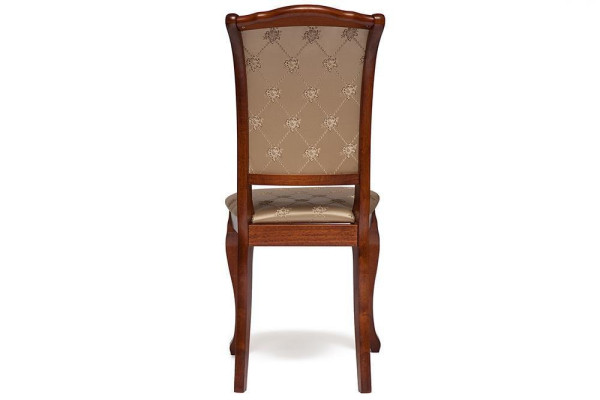 Стул с мягким сиденьем и спинкой «Женева» (Geneva) (Maf brown (коричневый в рыжину) фото № 4