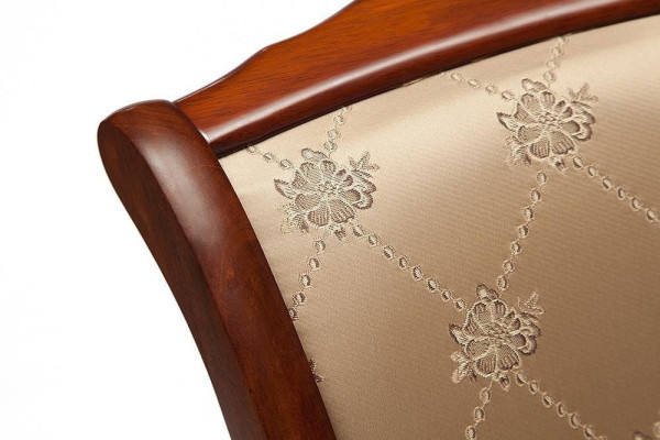 Стул с мягким сиденьем и спинкой «Женева» (Geneva) (Maf brown (коричневый в рыжину) фото № 6