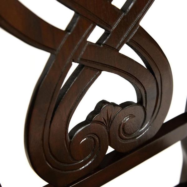 Стул с мягким сиденьем «Андромеда» (Andromeda) (Cappuccino (тёмный орех)) фото № 8