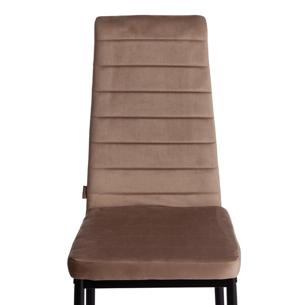 Стул Easy (mod. JSC02-1) металл, вельвет, 41 х 52 х 96 см, Beige (бежевый) HLR8 / черный фото № 6