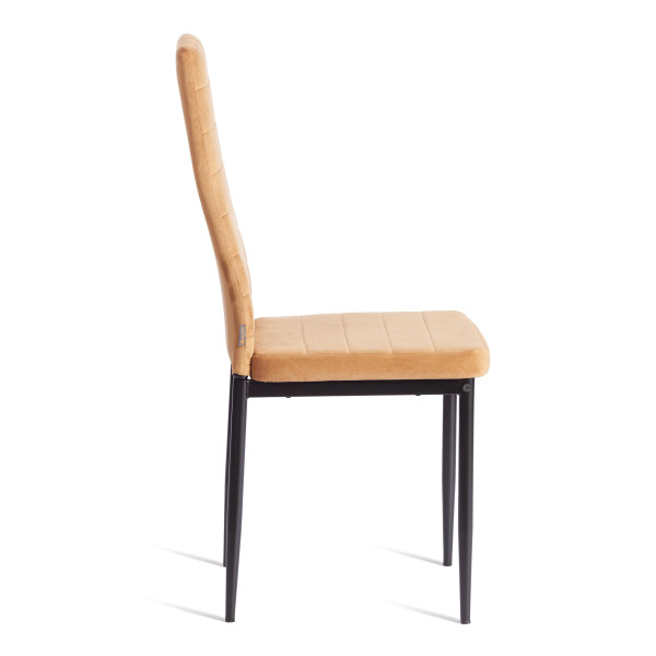 Стул Easy (mod. JSC02-1) металл, вельвет, 41 х 52 х 96 см, brown (коричневый) HLR12 / черный фото № 2