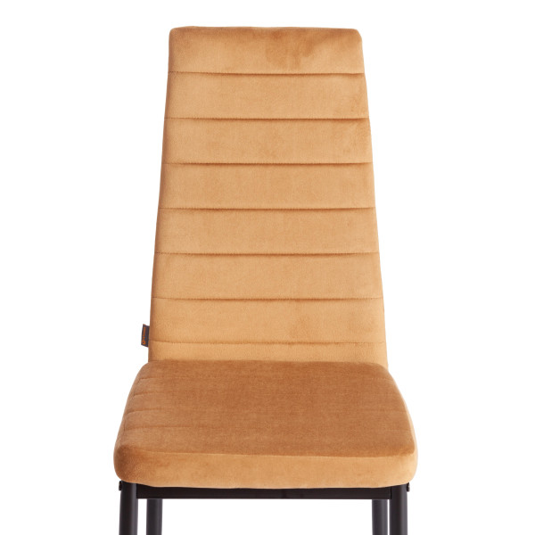 Стул Easy (mod. JSC02-1) металл, вельвет, 41 х 52 х 96 см, brown (коричневый) HLR12 / черный фото № 6