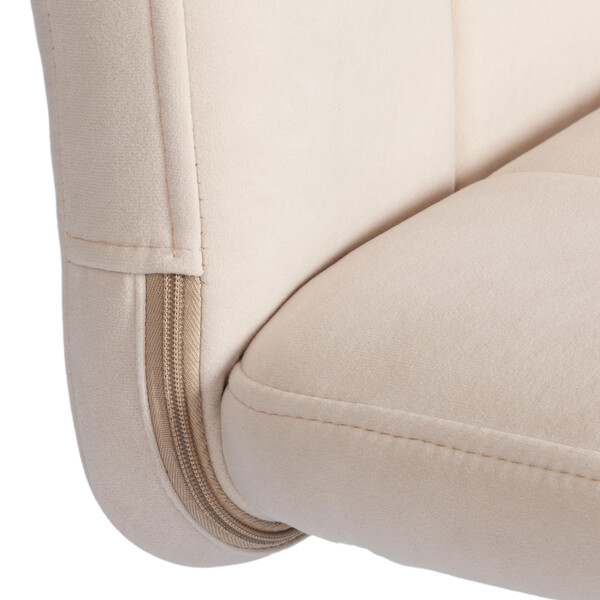 Кресло FIESTA флок , молочный, 4 фото № 8