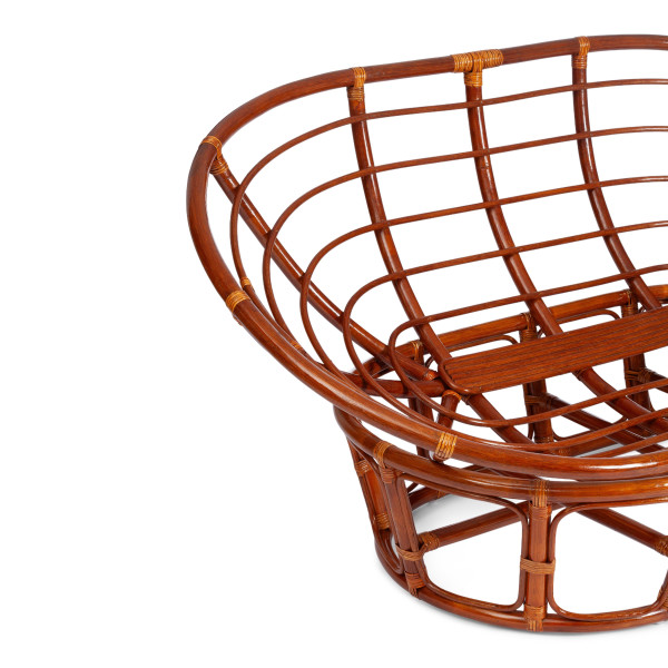 Диван MAMASAN/МАМАСАН 23/02 W /с подушкой/ подушка 182х119 см, 169х102х80 см, Cognac (коньяк), ткань, оранжевый, С 23 фото № 7