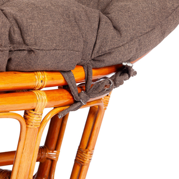 Диван MAMASAN/МАМАСАН 23/02 W /с подушкой/ подушка 182х119 см, 169х102х80 см, Honey (мед), ткань, коричневый, 3М7-147 фото № 11