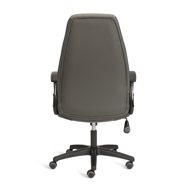 Кресло INTER (24) кож/зам/флок/ткань, серый/металлик, C-36/29/TW-12 фото № 4