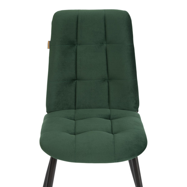 Стул обеденый Asti разборный, велюр, 47х54х86, Deep Forest (изумруд) фото № 6