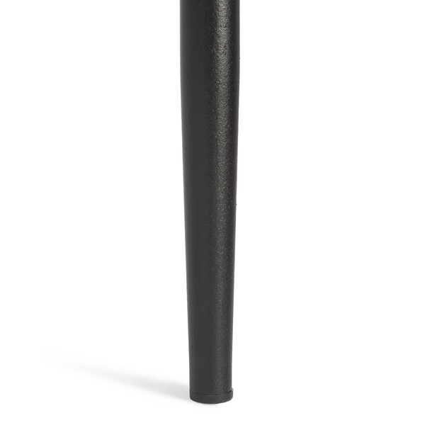 Стул CAPRI (mod. BC565-DC) металл, флок, 43 х 53 х 92 см, Dark grey (темно-серый) HLR24 / черный фото № 9