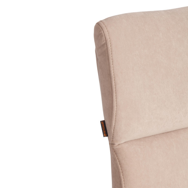 Кресло BENEFIT флок , бежевый, 7 фото № 9