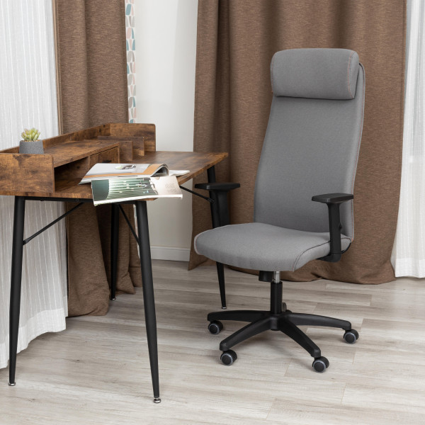 Кресло PRAGMATIC PLT ткань, серый, C27 фото № 14