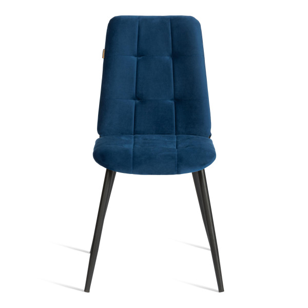 Стул обеденый Asti разборный, велюр, 47х54х86, Blue (синий) фото № 5