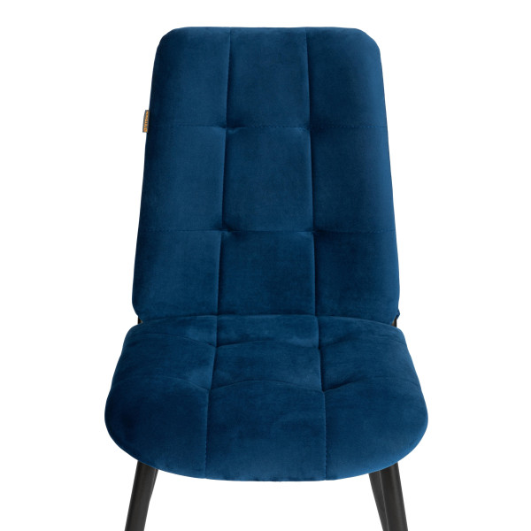 Стул обеденый Asti разборный, велюр, 47х54х86, Blue (синий) фото № 6