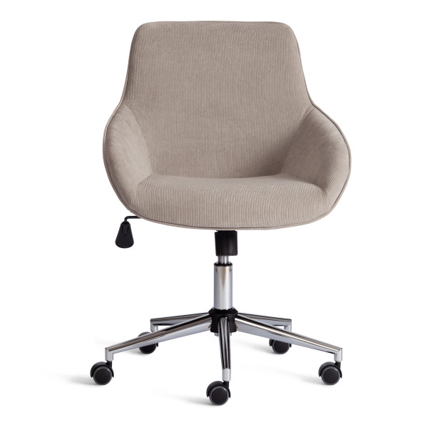 Кресло DUBLIN хром вельвет, серый фото № 5