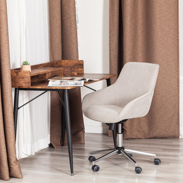 Кресло DUBLIN хром вельвет, серый фото № 11