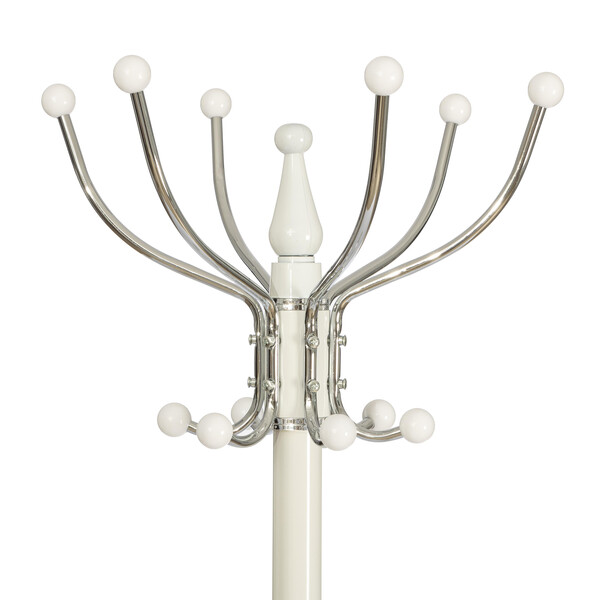 Вешалка Bara (mod. GH-8606) металл/хром/мрамор, 37 x 37 x 175 см, White (Белый) / White (Белый) фото № 4