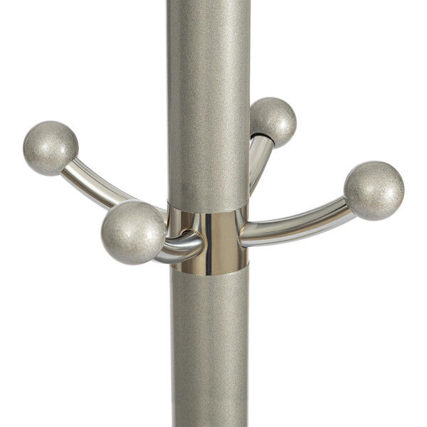 Вешалка Bara (mod. GH-8606) металл/хром/мрамор, 37 x 37 x 175 см, white (белый) / grey (серый) фото № 3