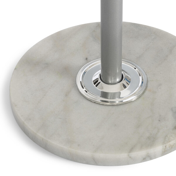 Вешалка Bara (mod. GH-8606) металл/хром/мрамор, 37 x 37 x 175 см, white (белый) / grey (серый) фото № 5