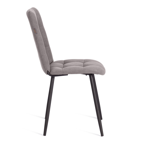 Стул обеденный Asti разборный, флок , 47х54х86, серый, 29 фото № 2