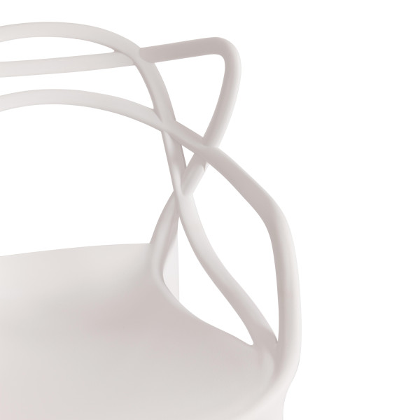 Стул Cat Chair (mod. 028) пластик, 53 x 59 x 82,5 см, белый (White C0057) фото № 6