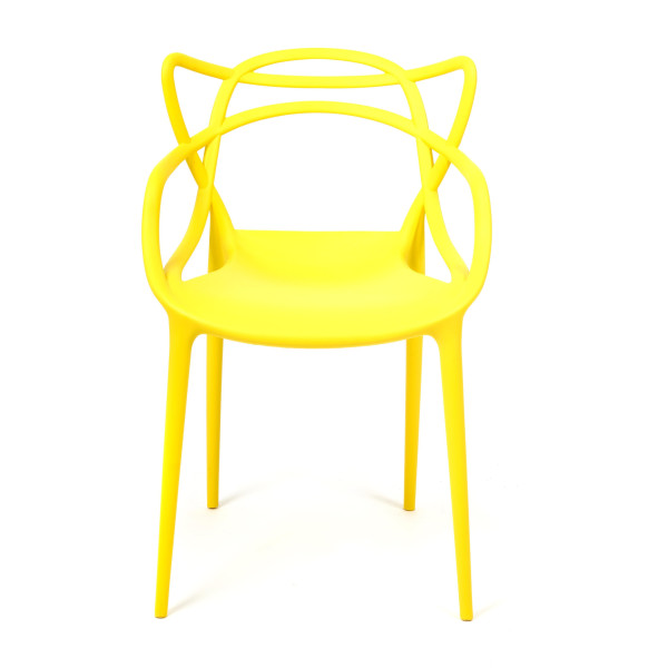 Стул Cat Chair (mod. 028) пластик, 53 x 59 x 82,5 см, желтый (Yellow Y-01) фото № 5