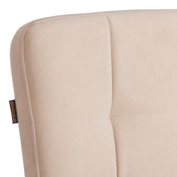 Стул обеденный Medeo LT, флок , бежевый/черный, 7, 50х55х93 фото № 8