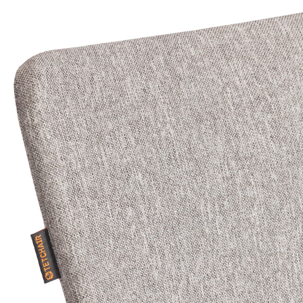 Стул обеденный La Rousse NEW, ткань рогожка, серый/черный, 3M 16/2, 45x55x93 см фото № 8