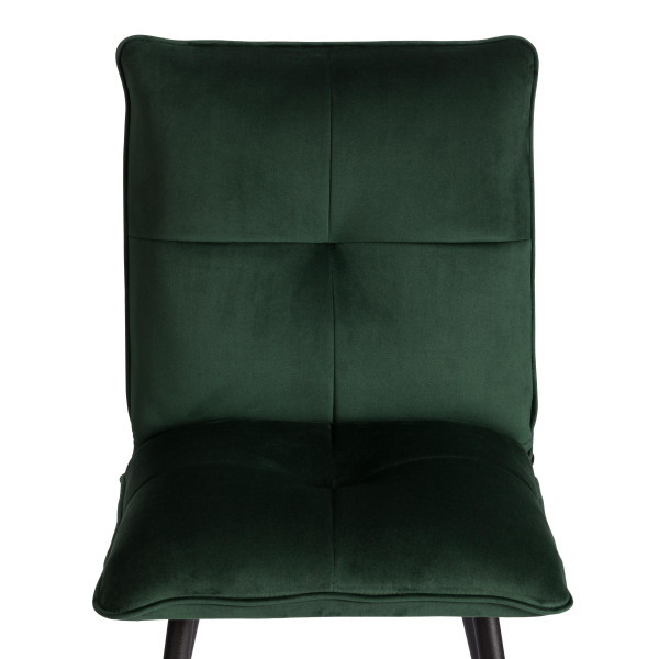Стул обеденный Sweet LT, велюр, Deep Forest (изумруд), 41х55х88 см фото № 6