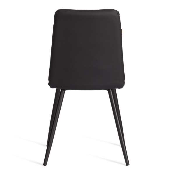 Стул обеденный Asti TREND, экокожа, черная, 47х54х86 см фото № 4