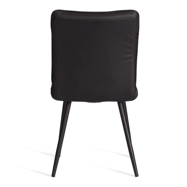 Стул обеденный Bari LT, экокожа, черная, 41х55х89 см фото № 4