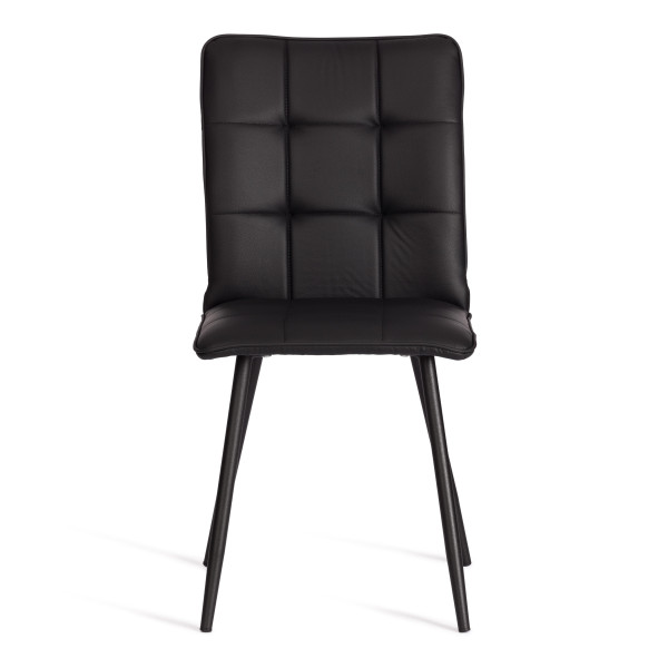 Стул обеденный Bari LT, экокожа, черная, 41х55х89 см фото № 5