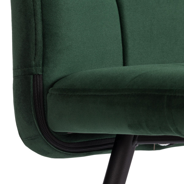 Стул обеденный Medeo LT, велюр, Deep Forest (изумруд), 45х56х89 см фото № 8