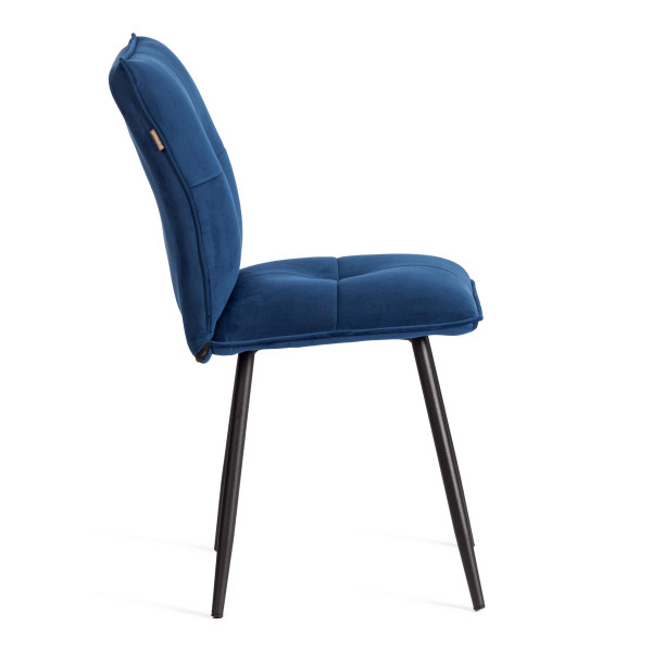 Стул обеденный Sweet LT, велюр, Blue (синий), 41х55х88 см фото № 2