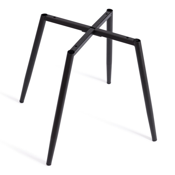 Стул обеденный Monte Carlo TREND, флок , молочный/черный, 4, 49х51х93 см фото № 10