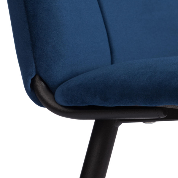 Стул обеденный Asti TREND, велюр, Blue (синий), 47х54х86 см фото № 9