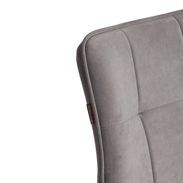 Полубарный стул  Bari/Бари велюр, серый, 29, 42х55х99 см фото № 9