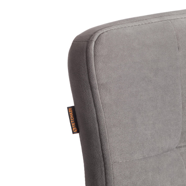 Полубарный стул  Medeo/Медео велюр, серый, 29, 42х56х102 см фото № 9