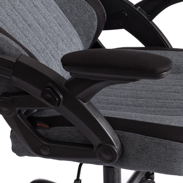 Кресло iWolf ткань, черный/серый фото № 9