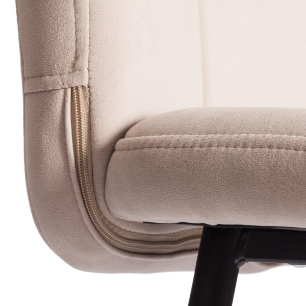 Барный стул  Medeo/Медео велюр, бежевый, 7, 45х56х113 см фото № 8