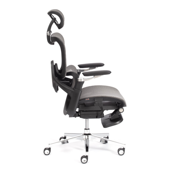 Кресло Sakura сетка, серый фото № 2