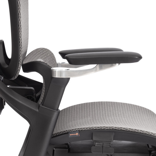 Кресло Sakura сетка, серый фото № 9