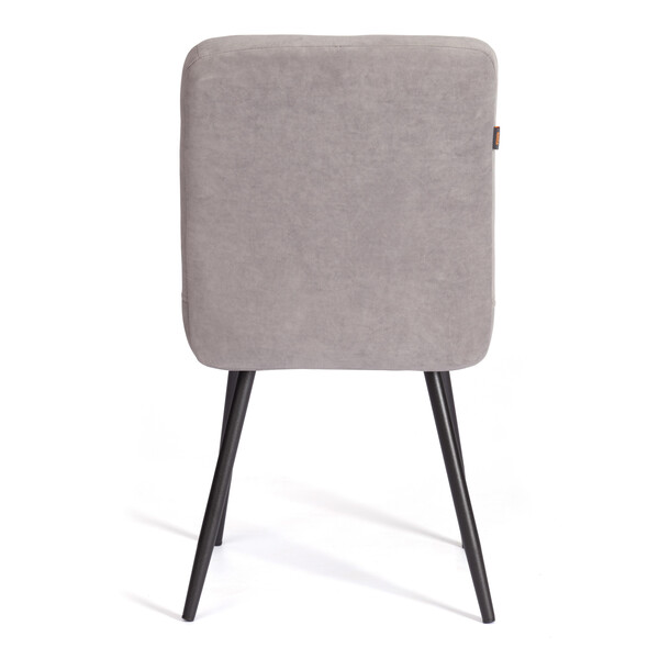 Стул обеденный Medeo LT, флок , серый/черный, 29, 45х56х89 см фото № 5
