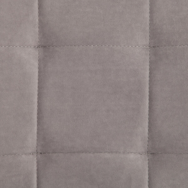 Стул обеденный Medeo LT, флок , серый/черный, 29, 45х56х89 см фото № 7