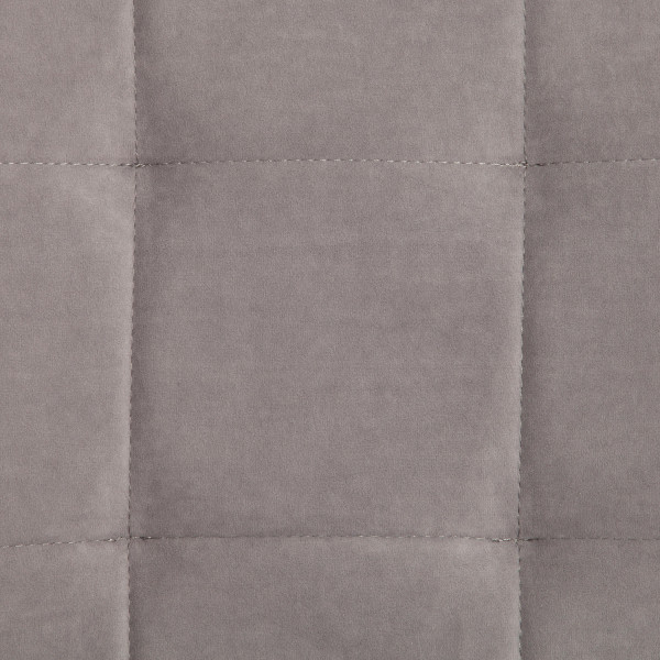 Стул обеденный Medeo LT, флок , серый/черный, 29, 45х56х89 см фото № 7