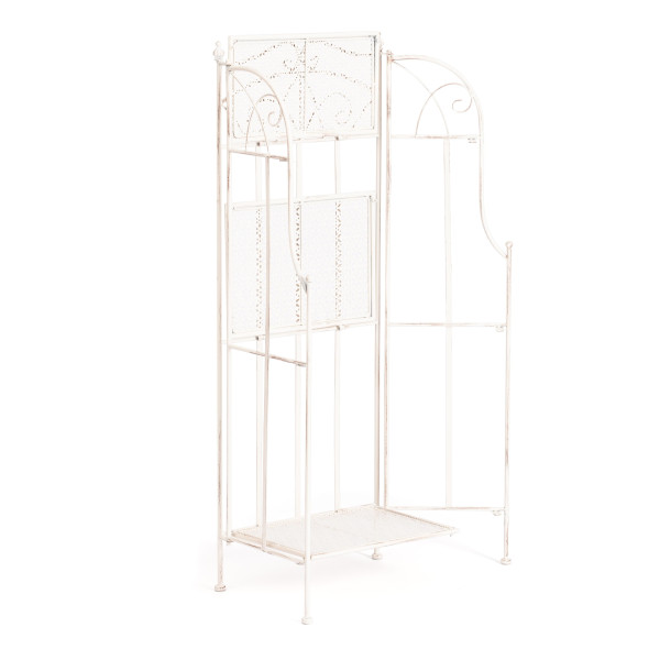 Этажерка Secret De Maison Elisa (PL08-10337) стальной сплав, античный белый, 41,50х20х108 см фото № 2