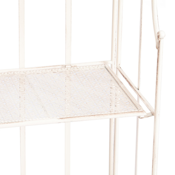 Этажерка Secret De Maison Elisa (PL08-10337) стальной сплав, античный белый, 41,50х20х108 см фото № 7