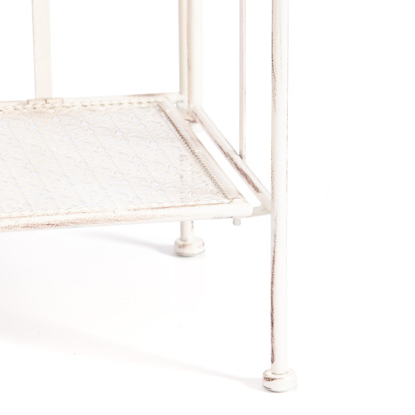 Этажерка Secret De Maison Elisa (PL08-10337) стальной сплав, античный белый, 41,50х20х108 см фото № 8