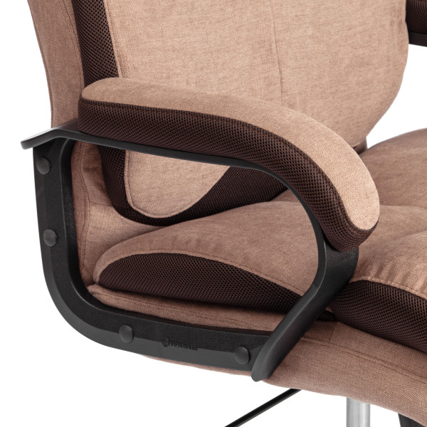 Кресло Duke metalBL ткань, светло-коричневый, KUB 03/TW-24 фото № 8