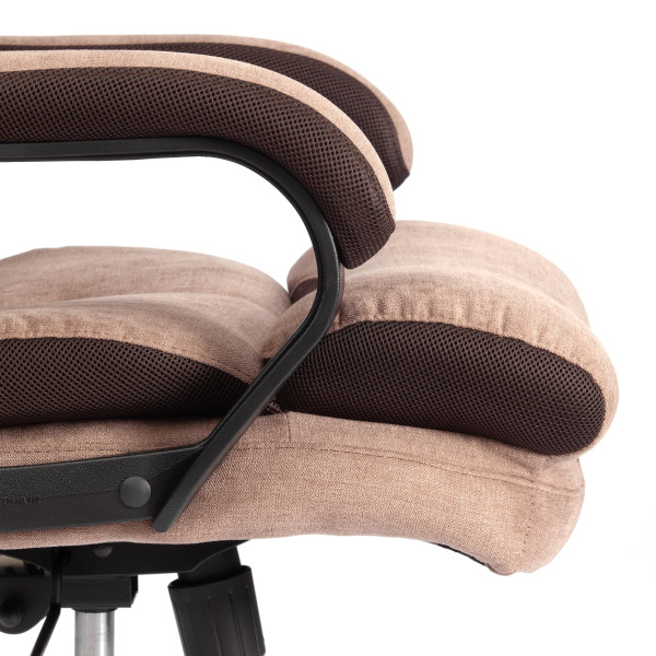 Кресло Duke metalBL ткань, светло-коричневый, KUB 03/TW-24 фото № 9