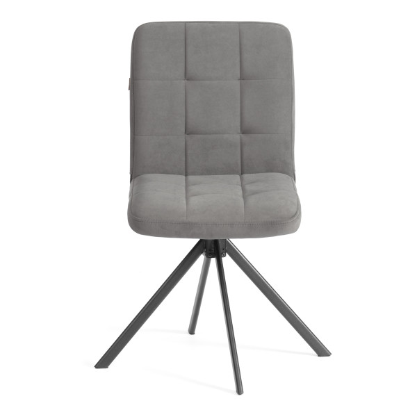 Стул обеденный Medeo поворотный механизм 360, велюр, серый, 29 фото № 5